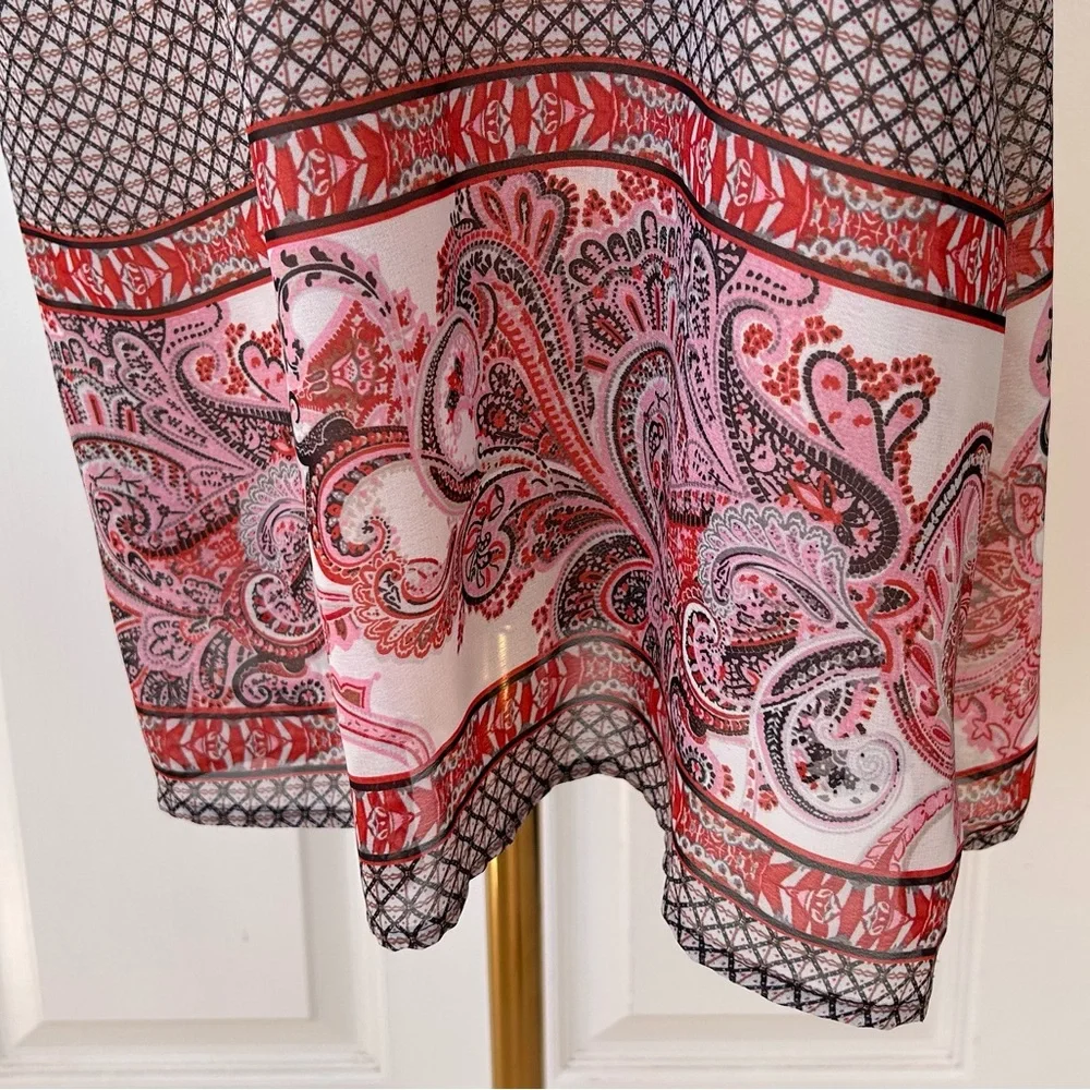 Speechless Brand Paisley Print Shift‎ Dress Size Large